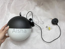 Nordic glass wall light for elegant interior decor