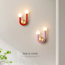 Cream wind bedside wall lamp