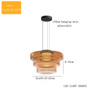Levels series glass pendant light for modern decor