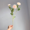 Artificial silk flower bouquet for decoration and photo props