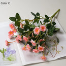 Artificial silk rose flowers for weddings and decoration