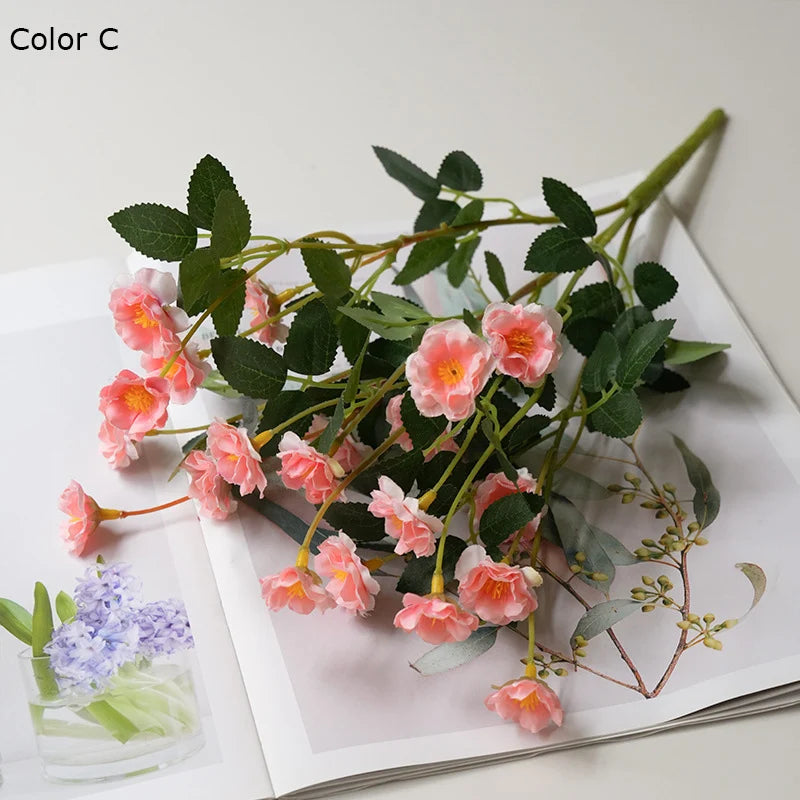 Artificial silk rose flowers for weddings and decoration - vue 10 sur 13