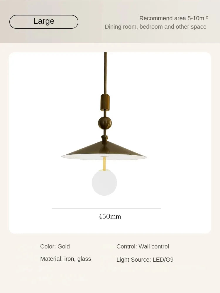 Minimalist bedside lamp for interiors and elegant décor - vue 8 sur 8