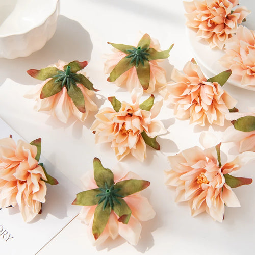 Set of 20 silk wall flowers for varied decoration - vue 4 sur 15