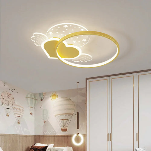 Simple and romantic modern light for children's bedroom - vue 5 sur 6