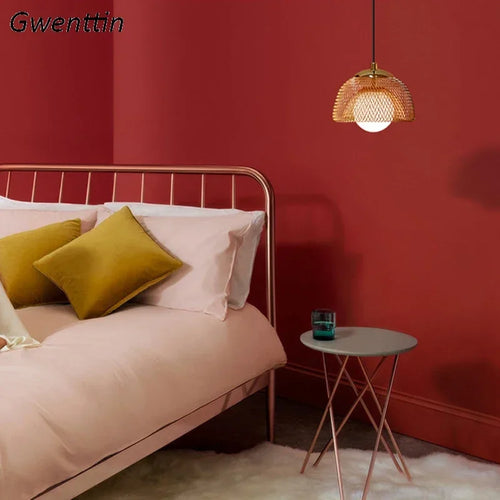 Creative gold metal art deco chandelier for indoor spaces - vue 2 sur 8