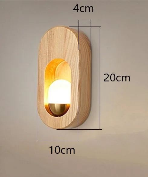 applique murale en bois design nordique pour décoration intérieure - vue 9 sur 9