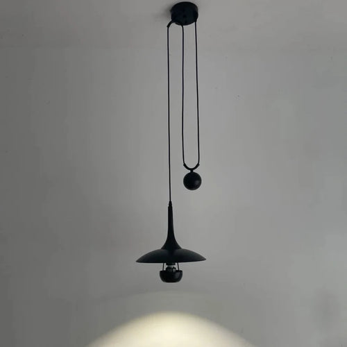 Minimalist UFO designer chandelier for restaurant and bar - vue 7 sur 7