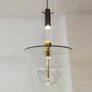 Postmodern glass chandelier for interior decoration