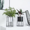 modern iron plant stand for indoor and outdoor decoration