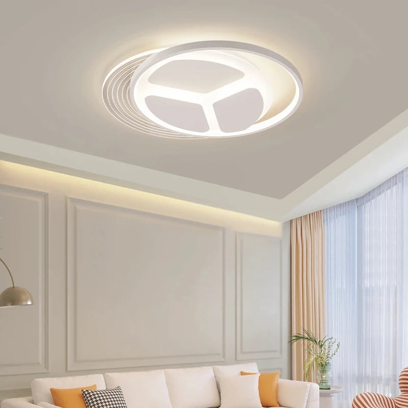 Modern minimalist LED ceiling light for an elegant atmosphere