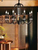 Retro luxury American style crystal chandelier