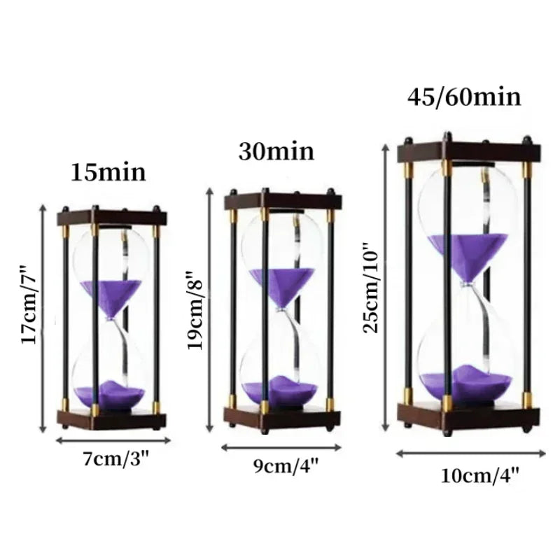 Elegant retro hourglass for decoration and relaxation - vue 15 sur 16