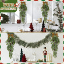 Artificial pinecone garland for Christmas decorations