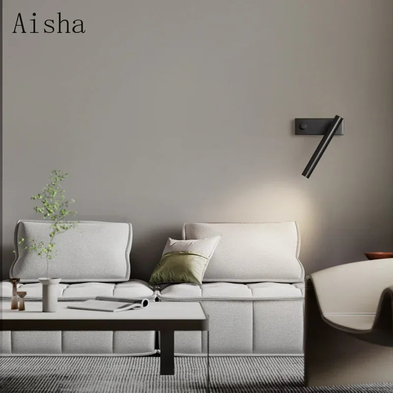 Luxury minimalist LED wall light for interior decoration
