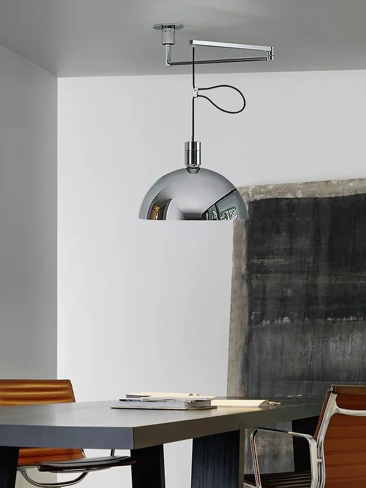 led chandelier for dining table and shop - vue 5 sur 10