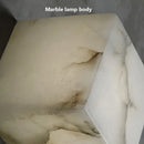 Cubical marble wall light for modern interiors