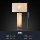 Modern natural marble LED chandelier
