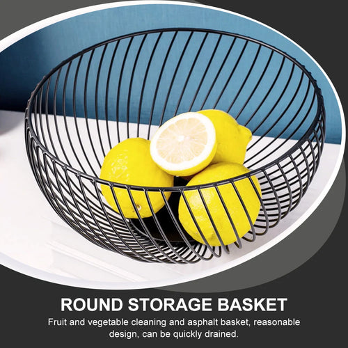 wire basket for fruit and multipurpose storage - vue 7 sur 7