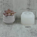 Silicone moulds for Nordic concrete flower pots and home decor