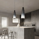Nordic wabi sabi LED chandelier for restaurant and bar