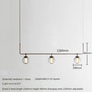 Minimalist glass pendant light for bar and restaurant