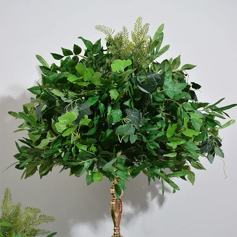 Artificial plant ball for wedding and event decoration