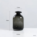 Nordic glass vase for flowers modern interior decoration