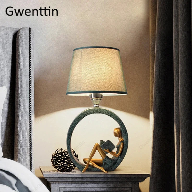 Nordic desk lamp for reading and home decor - vue 5 sur 6