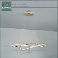 Modern LED ceiling light with remote control for indoor lighting