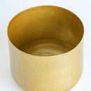 creative flower pot metal desk accessories