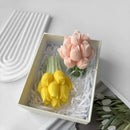 3d silicone mold for flowers and handmade candles