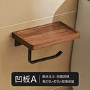 wooden bathroom hardware set