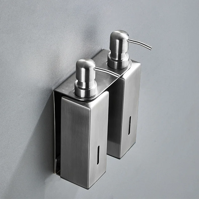 stainless steel accessories for modern soap dispensers
