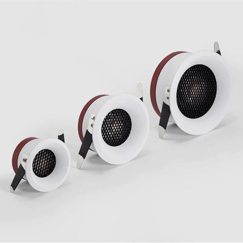 Dimmable anti-glare recessed LED spotlight with Epistar chip - vue 2 sur 5