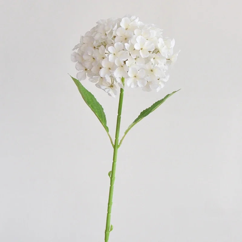 Artificial hydrangea branch for home and office decoration