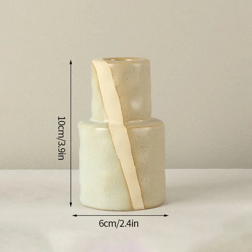 Nordic ceramic candle holder for decoration and weddings - vue 14 sur 15