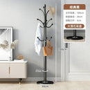 modern metal coat rack with tree design to optimize space