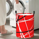 Waterproof circular laundry basket large foldable storage for clothes