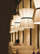 Wabi Sabi fabric chandelier for modern interior decor