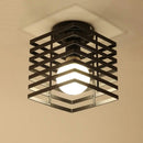 Vintage industrial metal ceiling light for modern interiors