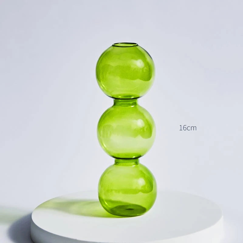 Nordic glass candle holders for weddings and decorative gifts - vue 13 sur 16