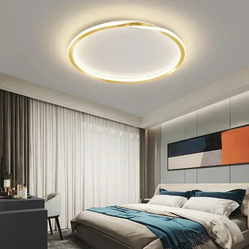 Modern LED ceiling light for elegant interior decoration - vue 3 sur 18