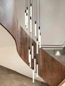 Modern pendant chandelier for loft-style interior lighting