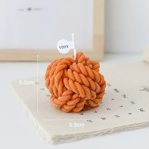decorative and cute soy wax ball scented candle - vue 13 sur 14