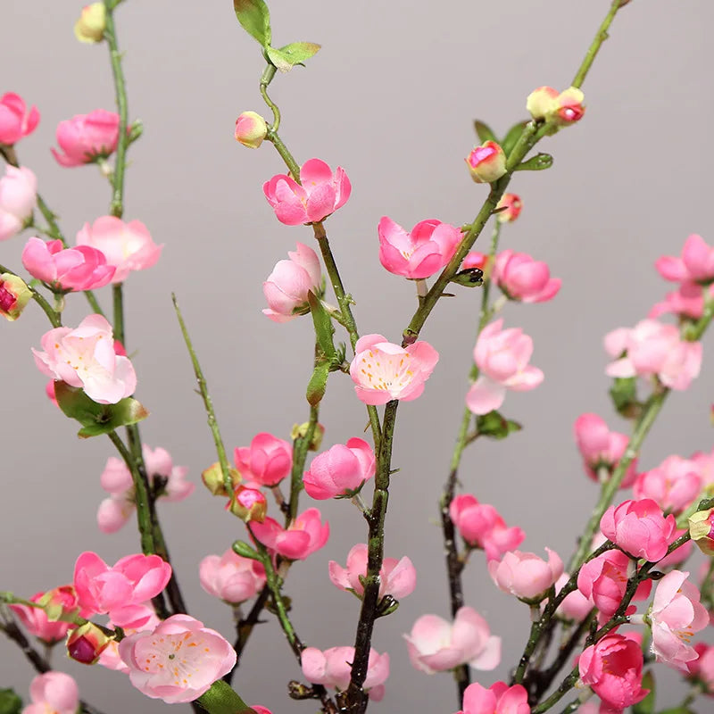 Artificial cherry blossom branches for wedding decoration