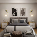 Modern decorative double head LED wall lights for the home