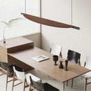 Minimalist metal chandelier with adjustable wires for bar and shop