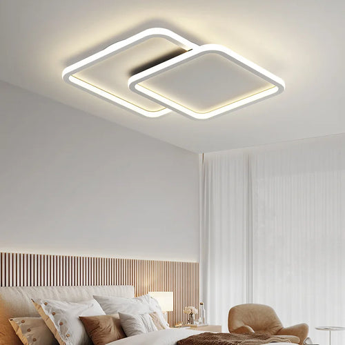 Modern LED ceiling light for elegant interior decor - vue 4 sur 11