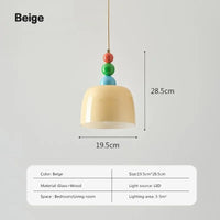 Creative French style pendant light for a warm atmosphere